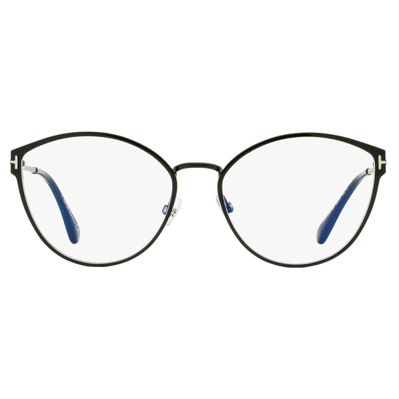 Tom Ford Blue Block Eyeglasses TF5573B 001 Shiny Black 55mm FT5573 - Picture 2 of 2